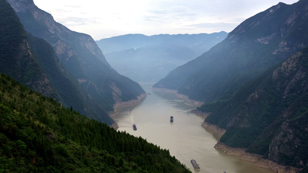 三峡航道 摄影 景仲平