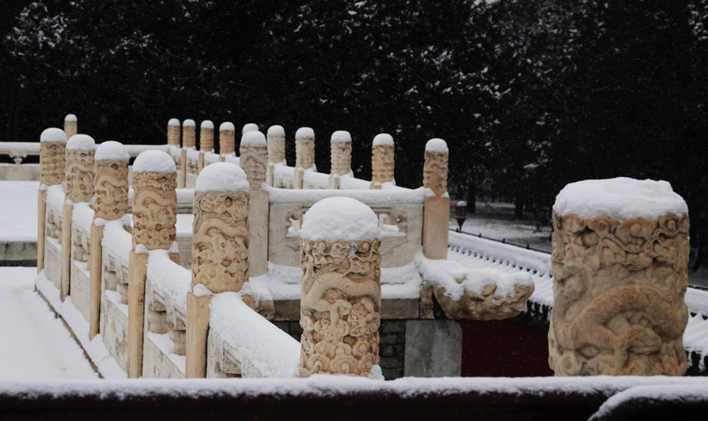 冬日印象——天坛赏雪 摄影 丘山皓月