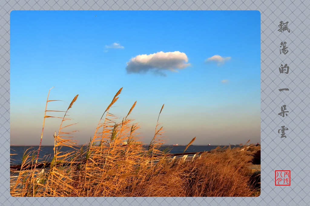 飄蕩的一朵雲（長江風光269） 摄影 丙戌八月