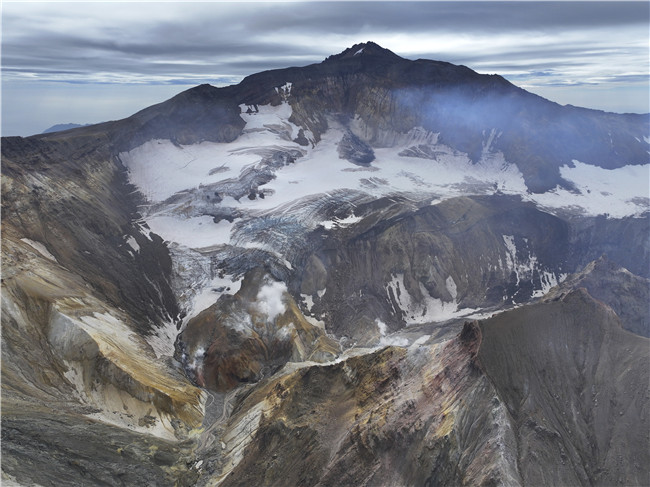 俄罗斯堪察加穆特火山 摄影 范静义