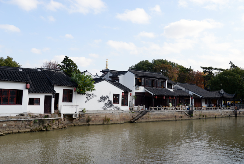 枫桥 寒山寺——5 摄影 独上江楼望月