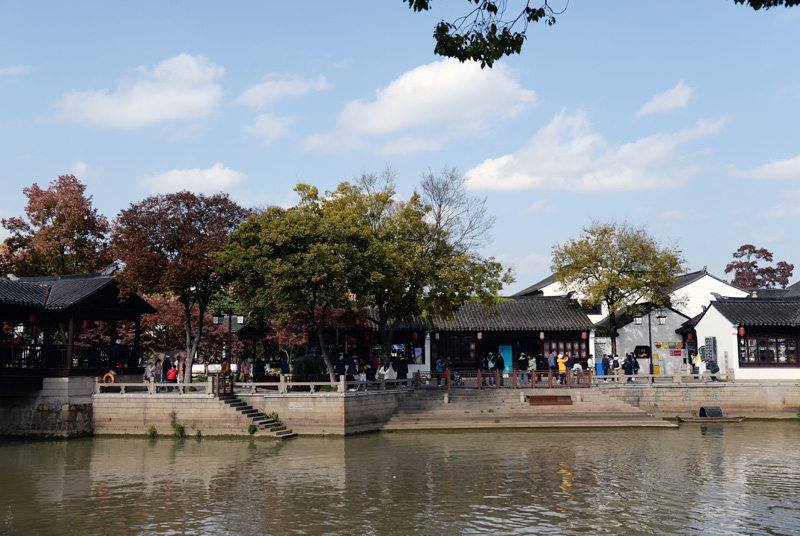 枫桥 寒山寺——7 摄影 独上江楼望月