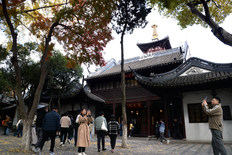 枫桥 寒山寺—22 摄影 独上江楼望月