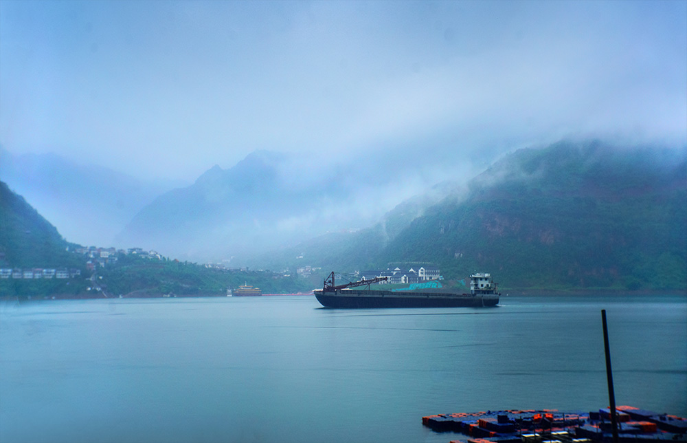 峡江云雨 摄影 留恋