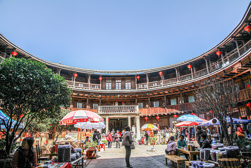 福建漳州土楼---2 摄影 诗捷