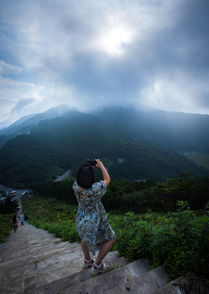 九宫山蹭拍 摄影 拾穗者