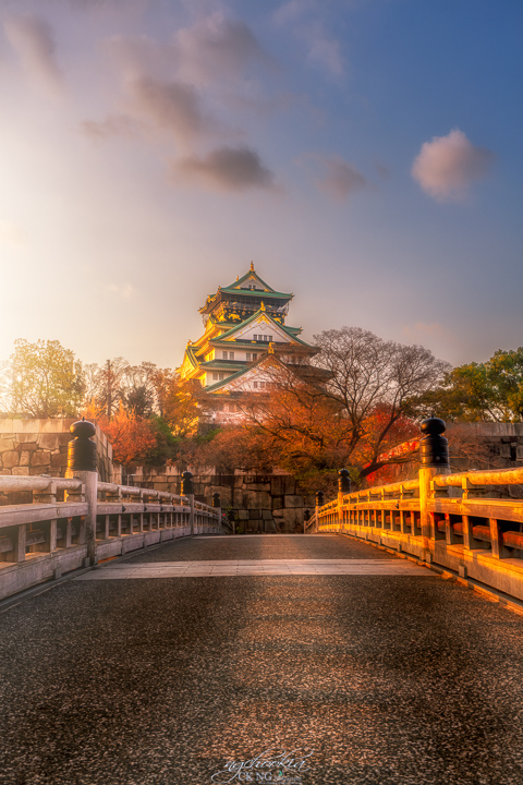 大阪城天守阁 II 大阪 - 日本 摄影 chookia