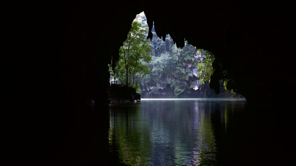 洞穴之景 摄影 景仲平