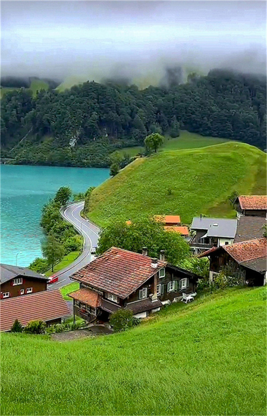 瑞士乡村小镇风景 摄影 飞鹰998