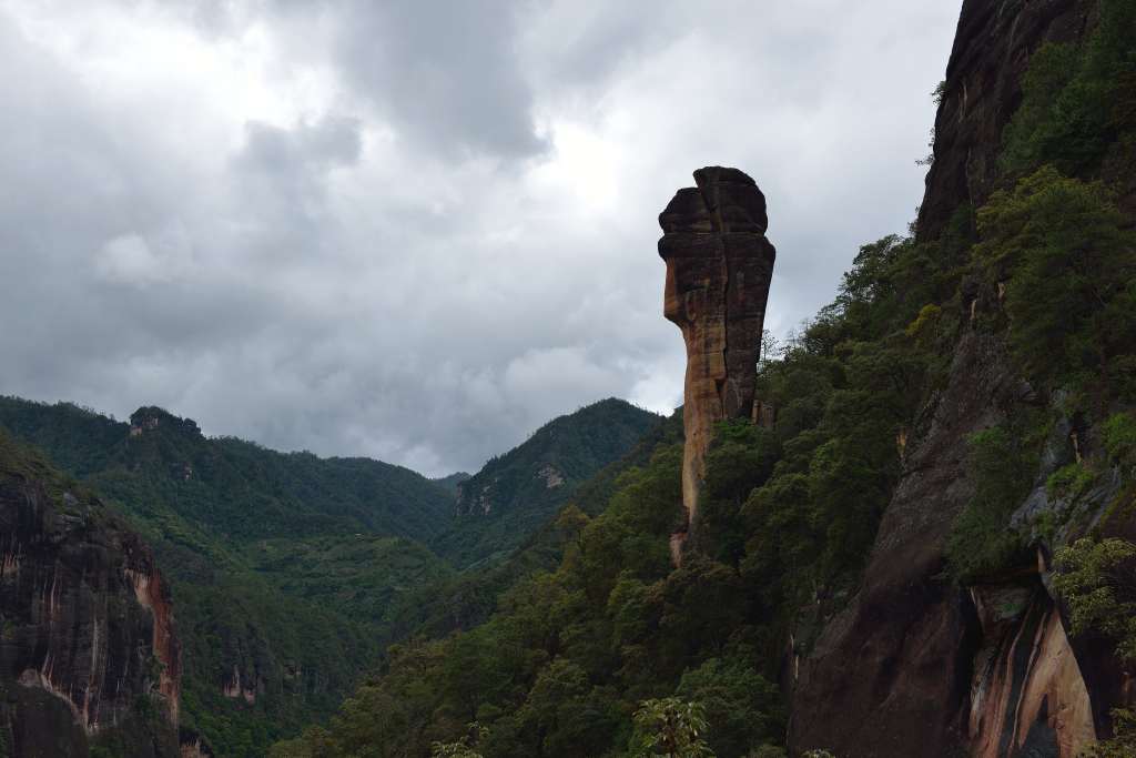 老君山情人柱 摄影 丽强