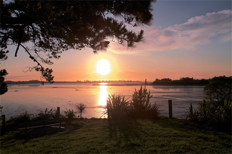 奥克兰海边夕阳风景 摄影 飞鹰998