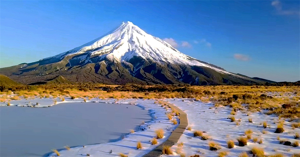 塔拉纳基雪山风光 摄影 飞鹰998