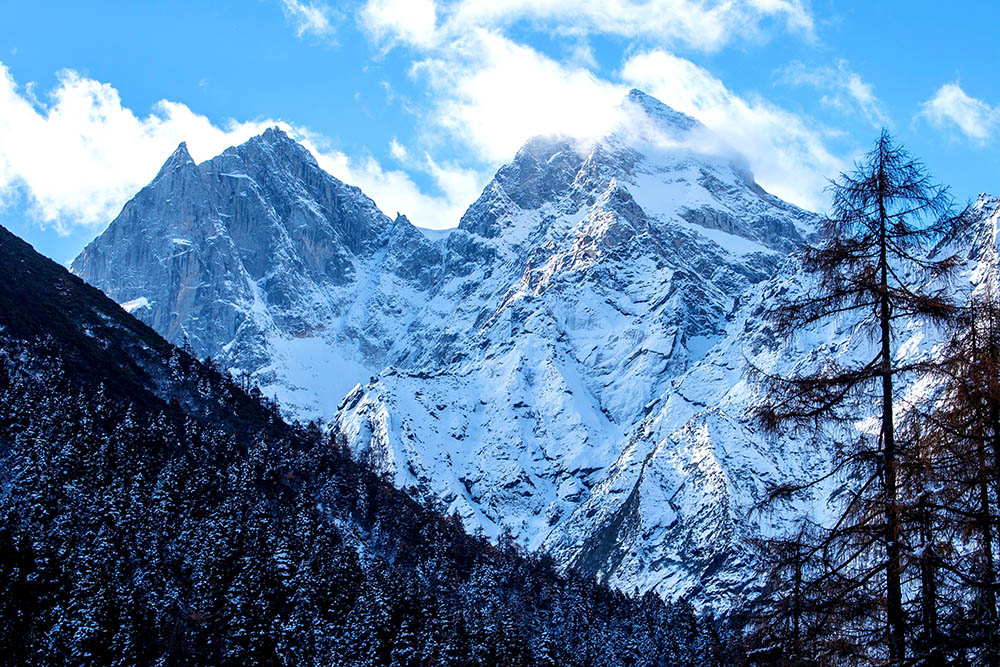 雪山 摄影 随风666