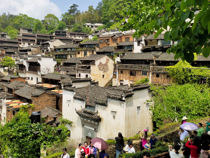 回到春天---挤在篁岭10 摄影 菜市口看客