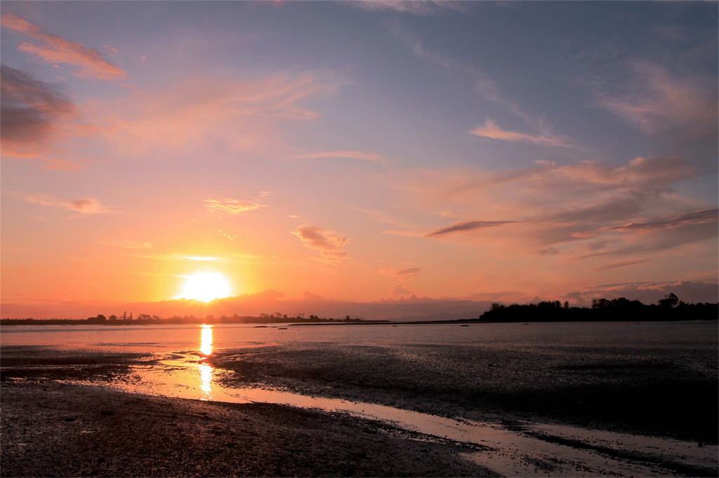 奥克兰海湾夕阳风光 摄影 飞鹰998