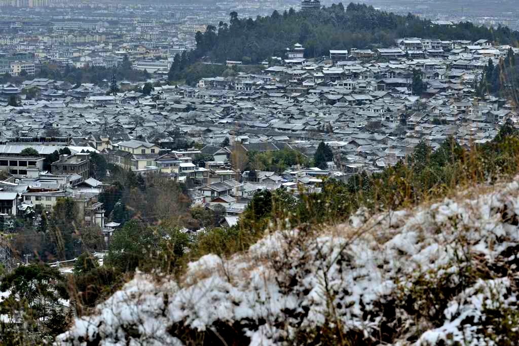 雪后丽江古城 摄影 丽强