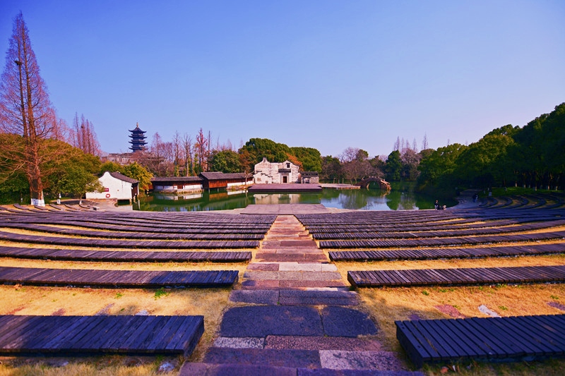 乌镇的水上剧院 摄影 跃李841