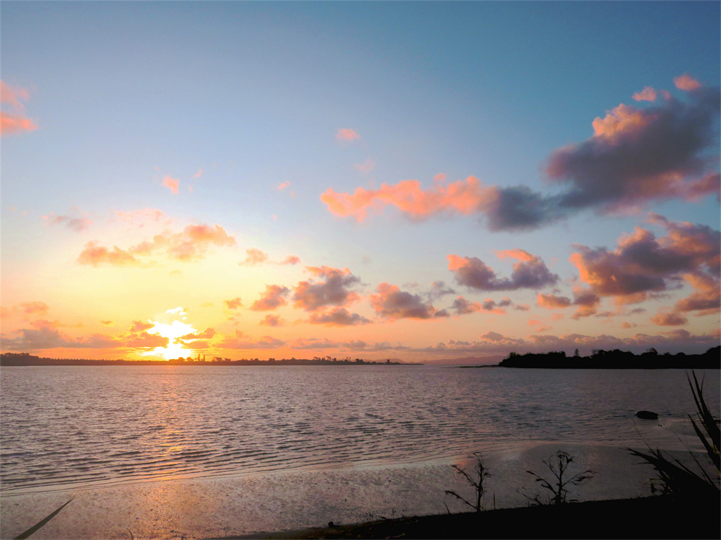 奥克兰海滨日落风景 摄影 飞鹰998