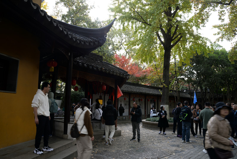 枫桥寒山寺——23 摄影 独上江楼望月