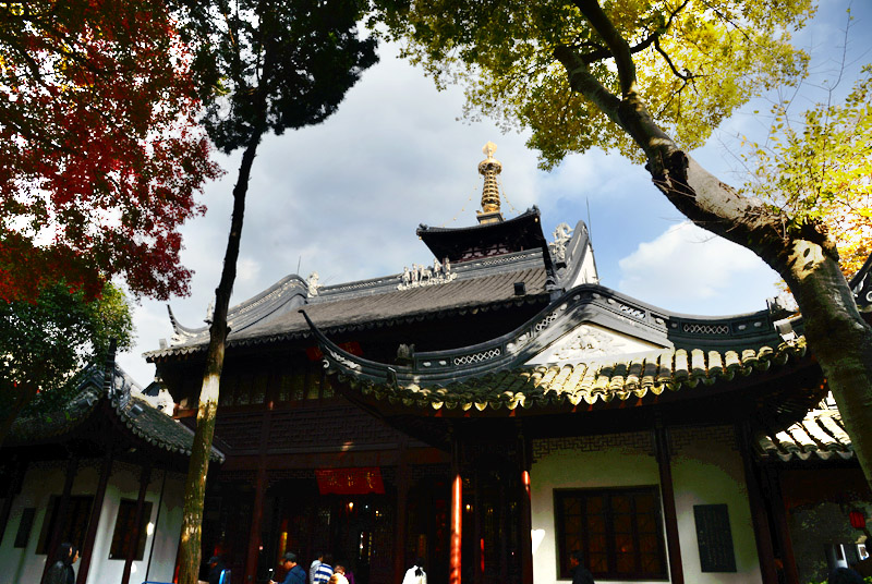 枫桥寒山寺——28 摄影 独上江楼望月