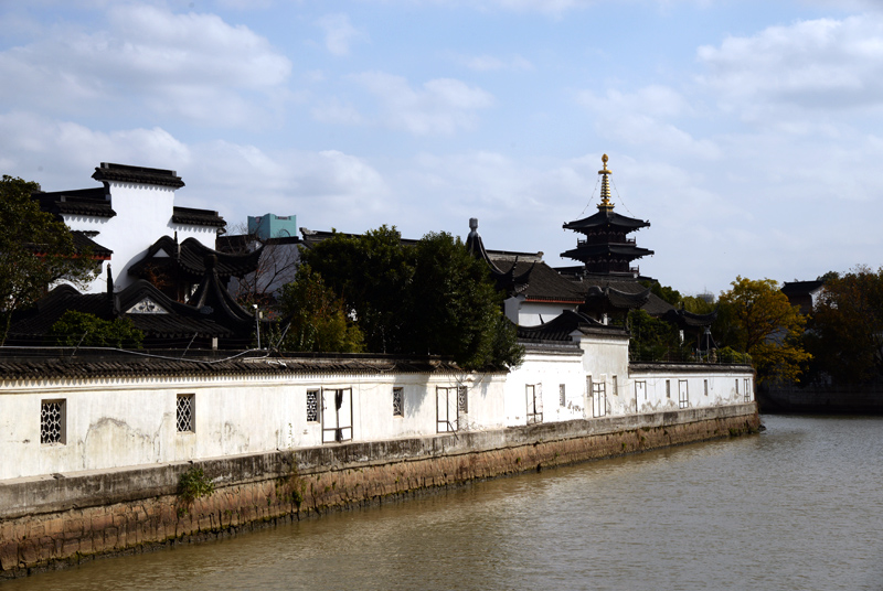 枫桥寒山寺——33 摄影 独上江楼望月